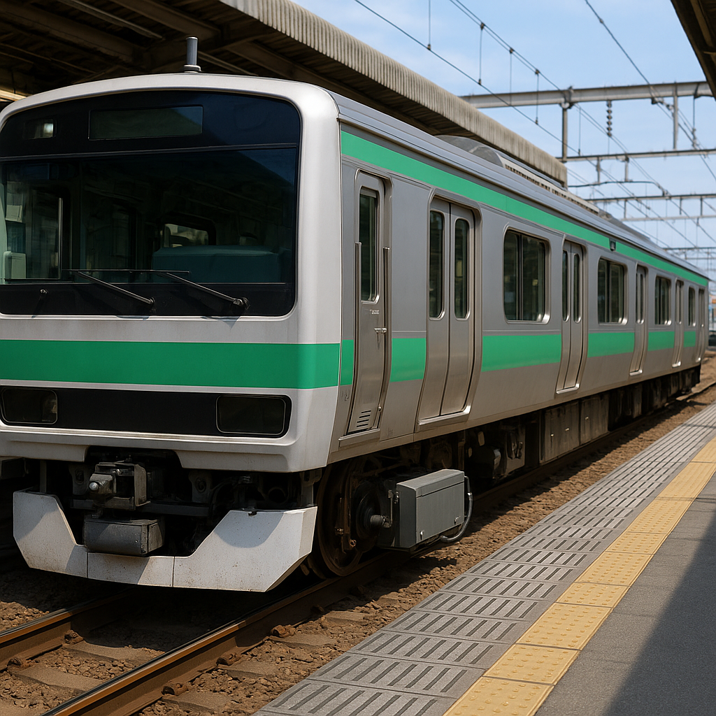 身近な直流モータ（電車）